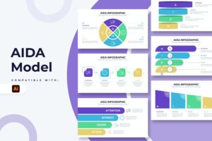 Banner image of Premium Business Alda Model Illustrator Infographics  Free Download