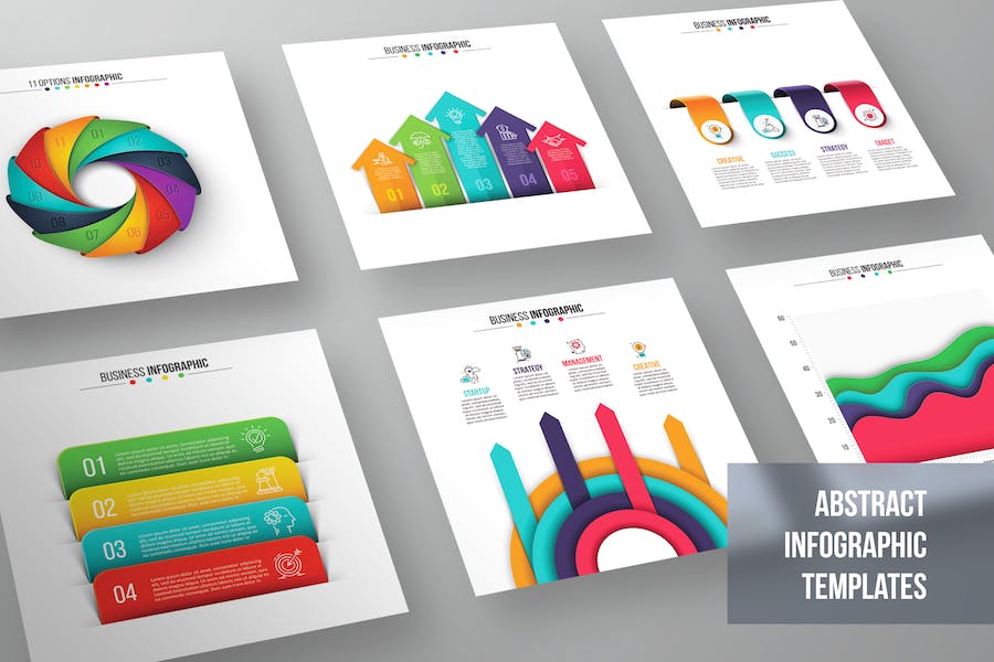 Banner image of Premium Business Infographics Elements Set  Free Download