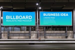 Banner image of Premium Billboard Mockup  Free Download