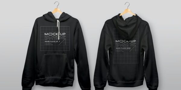 Banner image of Premium Unisex Hoodie Jacket Mockup  Free Download