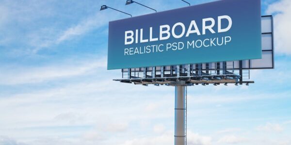 Banner image of Premium Billboard Mockup  Free Download