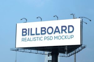 Banner image of Premium Billboard Mockup  Free Download