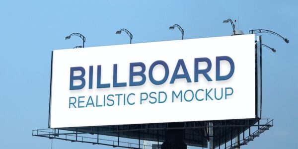 Banner image of Premium Billboard Mockup  Free Download