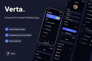 Banner image of Premium Verta Settings Page Dark Mode  Free Download