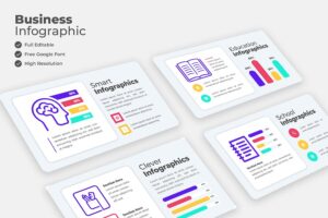 Banner image of Premium Education Infographics Template  Free Download