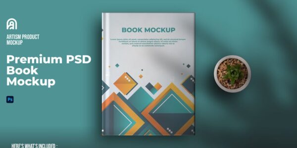 Banner image of Premium Premium PSD Book Mockup  Free Download
