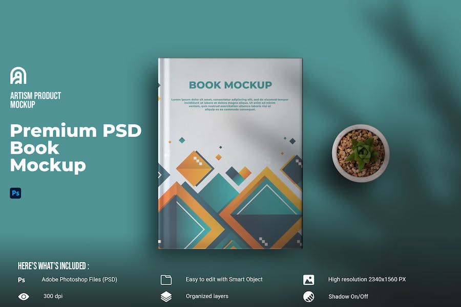 Banner image of Premium Premium PSD Book Mockup  Free Download