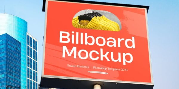 Banner image of Premium Square Billboard Mockup  Free Download