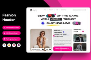 Banner image of Premium Fashion Hero Header Image  Free Download