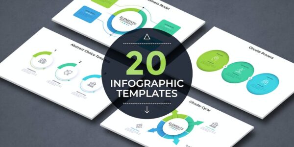 Banner image of Premium 20 Infographic Template V 12  Free Download