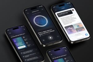 Banner image of Premium AI Wave - AI Mobile App UI Kit  Free Download