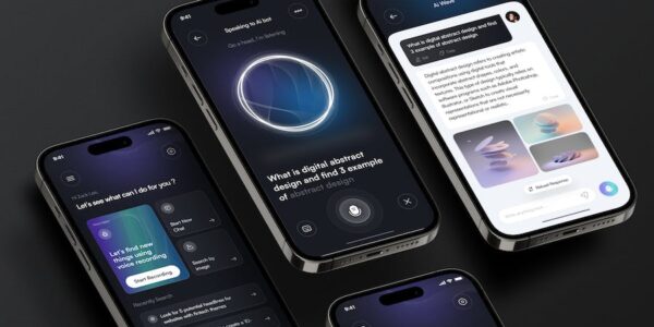 Banner image of Premium AI Wave - AI Mobile App UI Kit  Free Download