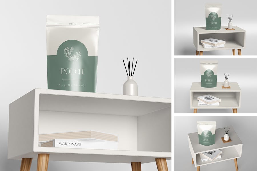 Banner image of Premium Pouch Packaging Mockup  Free Download