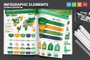 Banner image of Premium Infographics Elements  Free Download