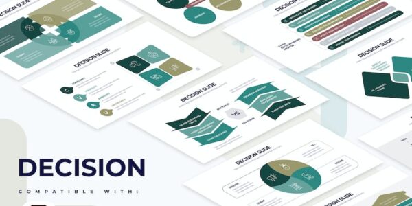 Banner image of Premium Business Decision Illustrator Infographics  Free Download