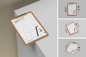 Banner image of Premium Clipboard Mockup  Free Download