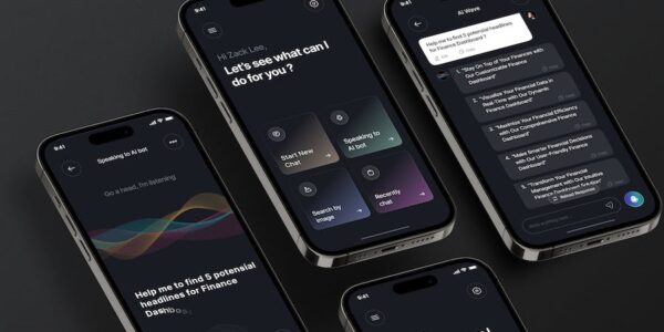 Banner image of Premium AI Wave - AI Mobile App UI Kit  Free Download