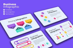 Banner image of Premium Rundown Business Infographics  Free Download