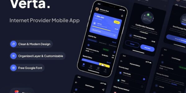 Banner image of Premium Verta - Send as Gift - Dark Mode  Free Download