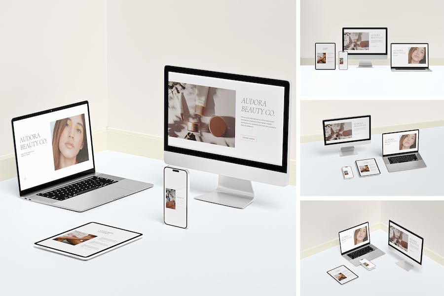 Banner image of Premium Multi Device Responsive Mockup  Free Download