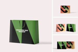 Banner image of Premium Shopping Bag Mockup  Free Download