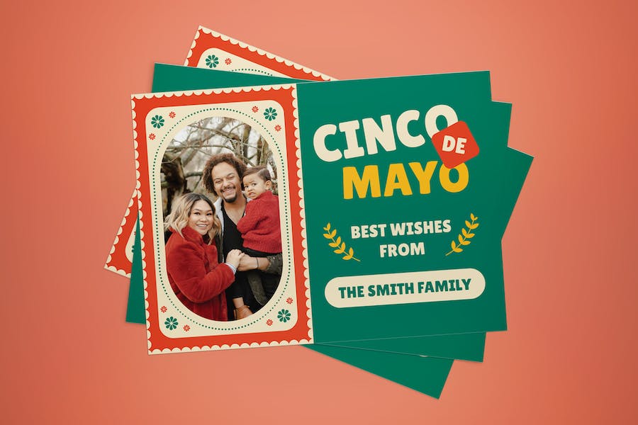 Banner image of Premium Cinco de Mayo Greeting Card  Free Download