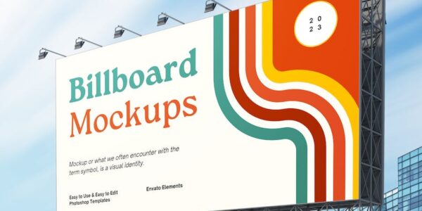 Banner image of Premium Advertising Billboard Mockup  Free Download