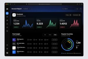 Banner image of Premium Deview Dashboard & Analytics UI Kit  Free Download