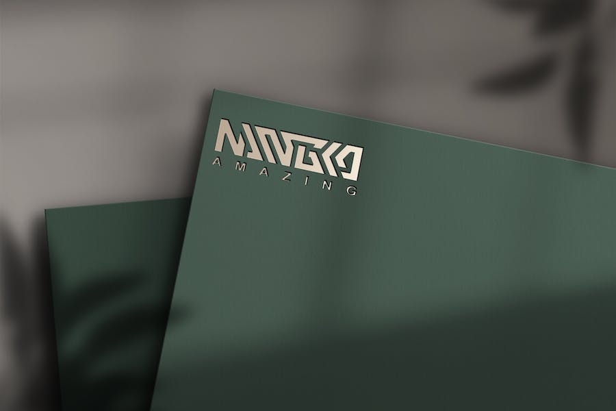 Banner image of Premium Elegant Paper Logo Mockup  Free Download