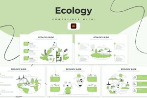 Banner image of Premium Education Ecology Illustrator Infographics  Free Download