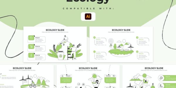 Banner image of Premium Education Ecology Illustrator Infographics  Free Download