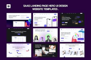 Banner image of Premium SaaS Landing Page UI Figma Design  Free Download