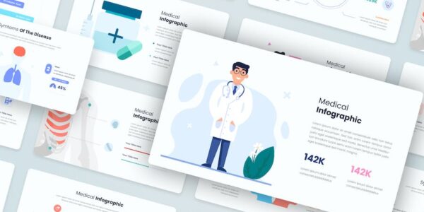 Banner image of Premium Medical Infographics Assets for Illustrators  Free Download