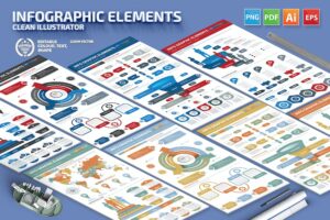 Banner image of Premium Infographics Element Design  Free Download