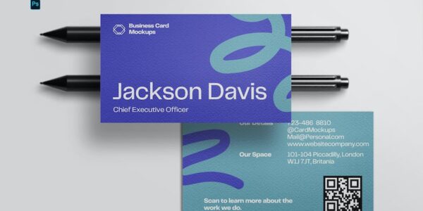 Banner image of Premium Business Card Mockups  Free Download