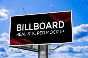 Banner image of Premium Billboard Mockup  Free Download