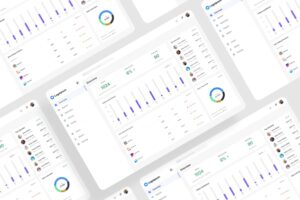 Banner image of Premium Social User Analytics Dashboard UI Kit  Free Download