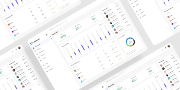 Banner image of Premium Social User Analytics Dashboard UI Kit  Free Download