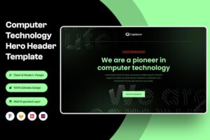 Banner image of Premium Computer Technology Hero Header Image  Free Download