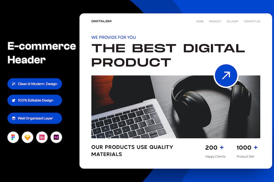 Banner image of Premium E-Commerce Hero Header Image  Free Download