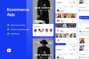 Banner image of Premium Ecommerce App Tikshop  Free Download