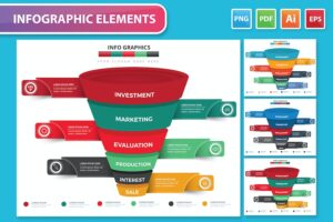 Banner image of Premium Funnel Infographics Design  Free Download