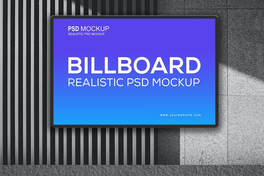 Banner image of Premium Billboard Mockup  Free Download