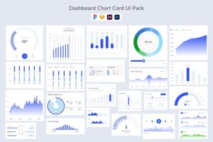 Banner image of Premium Dashboard Chart Card UI Pack  Free Download