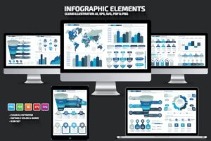 Banner image of Premium Infographic Elements Design  Free Download