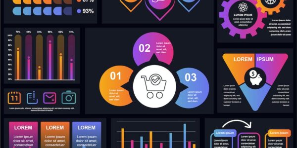 Banner image of Premium Business Infographics Design Template  Free Download