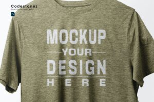 Banner image of Premium Man T-Shirt Mockup  Free Download