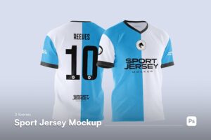 Banner image of Premium Jersey Mockup  Free Download