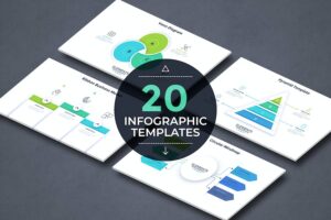 Banner image of Premium 20 Infographic Templates  Free Download