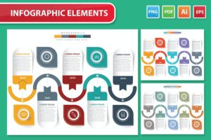 Banner image of Premium Timeline Infographics  Free Download